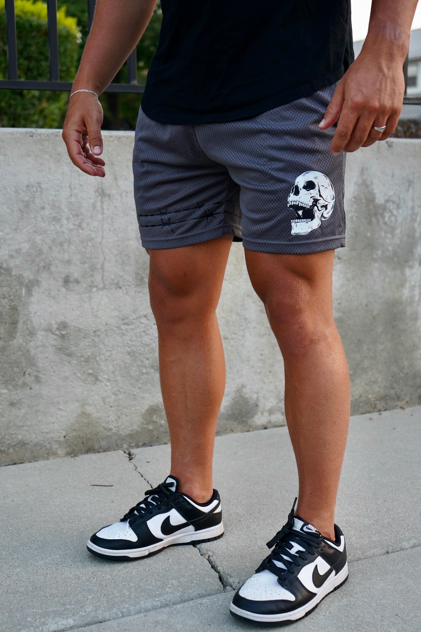 Barbwire Lifting Short 2.0 (Stone Grey)