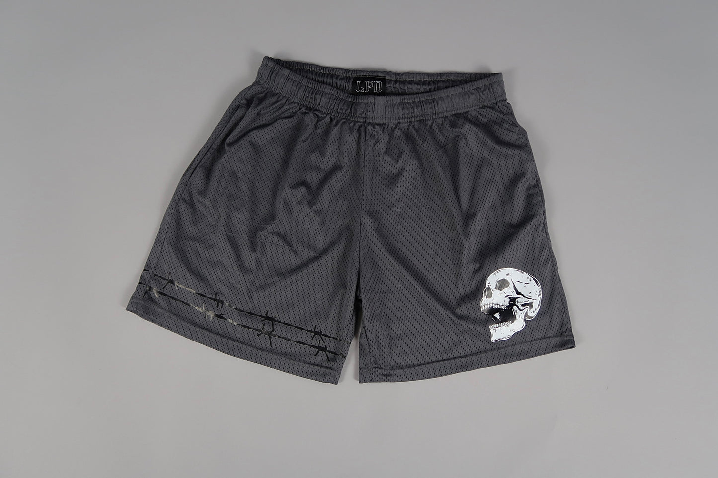 Barbwire Lifting Short 2.0 (Stone Grey)