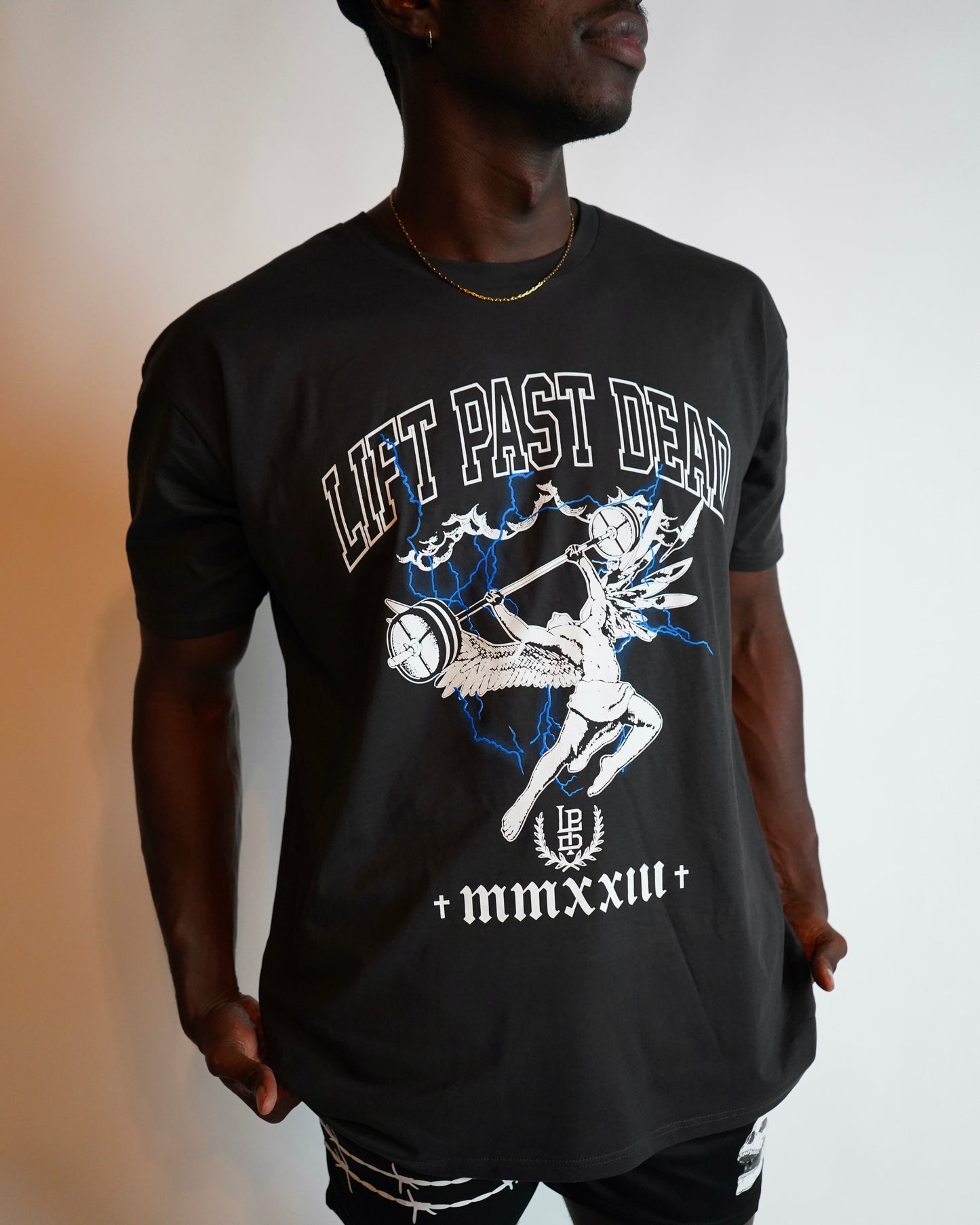 LPD Thunderstruck Tee (Charcoal)